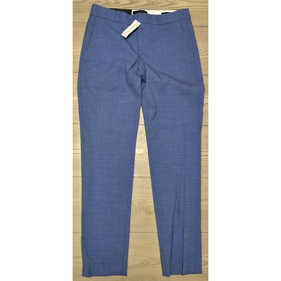 Banana Republic Pants - New Banana Republic Ryan Dress Pants Women's Size 0 Preppy Blue NWT